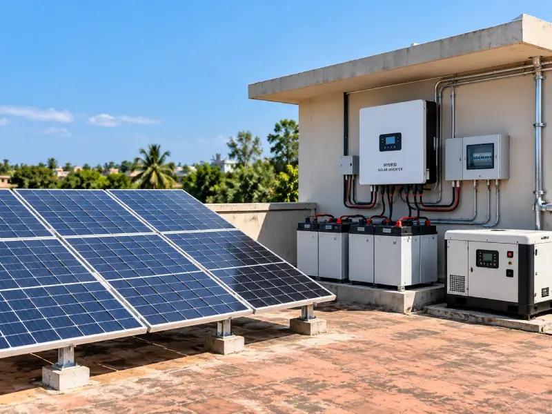 Hybrid Solar System