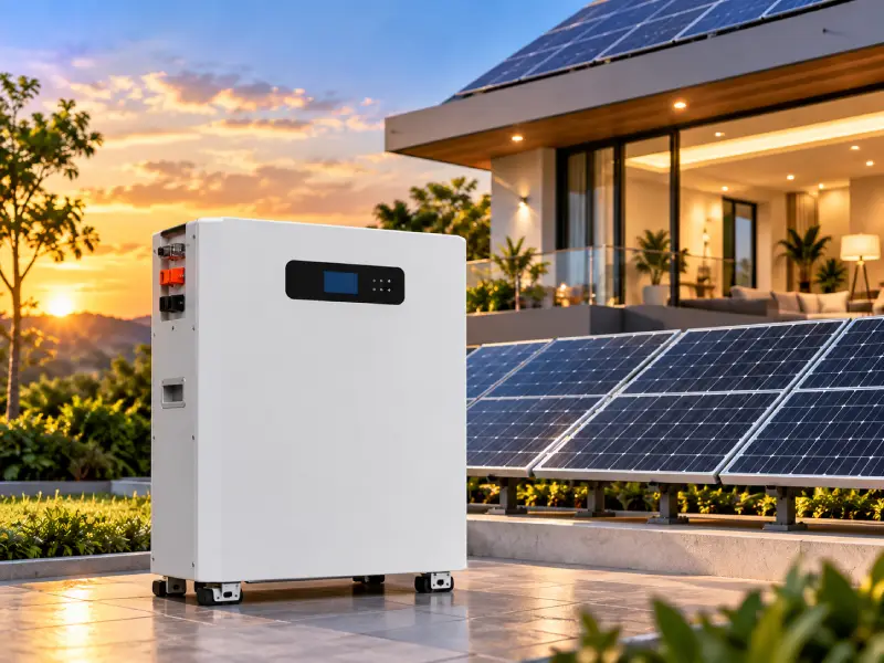 Lithium Ion Solar Battery