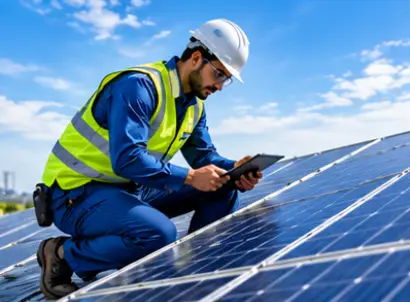 Solar maintenance inspection