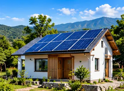 Off-grid solar panels