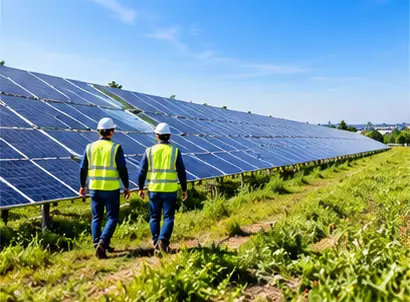 Solar farm maintenance