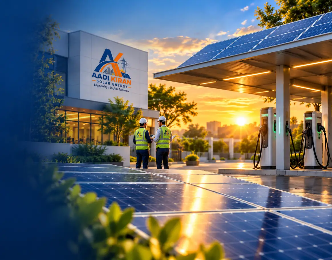 Aadi Kiran Solar Energy & E-Mobility Installation